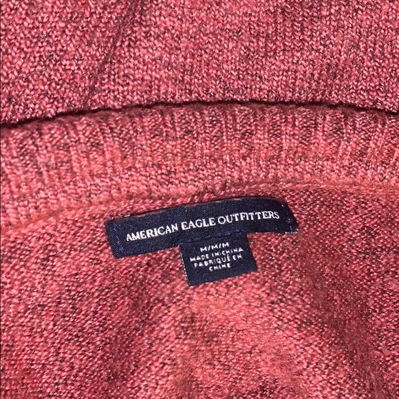 Red off the shoulder AE Top - Picture 3 of 3